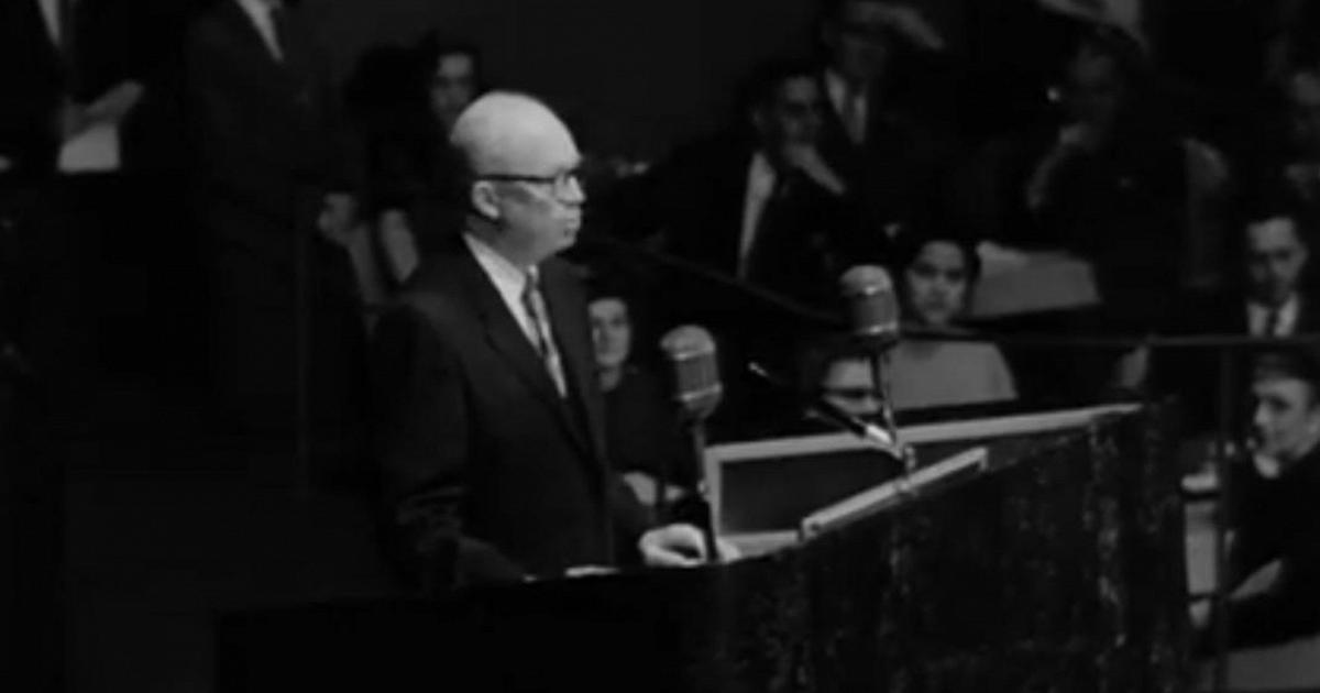 The first nuclear reactor was "gifted" to Iran by US President Eisenhower