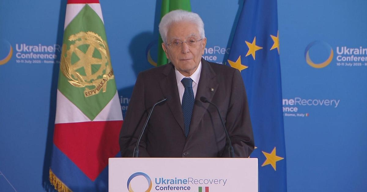 Mattarella: "Uma paz justa na Ucrânia"