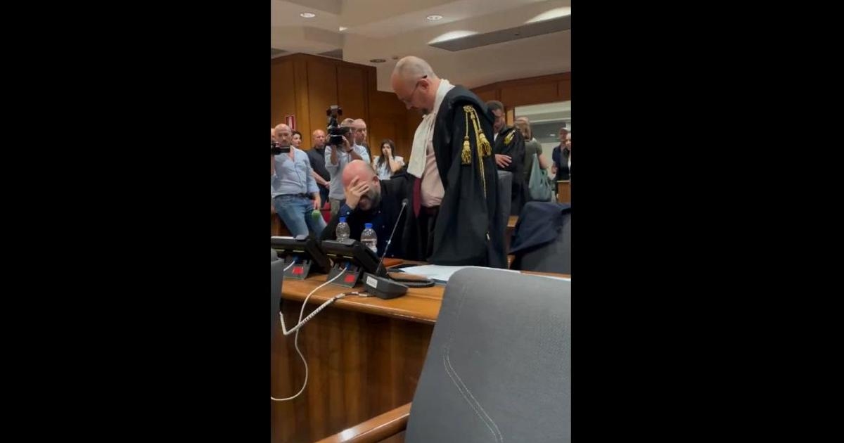 Ese grito liberador tras la lectura de la sentencia