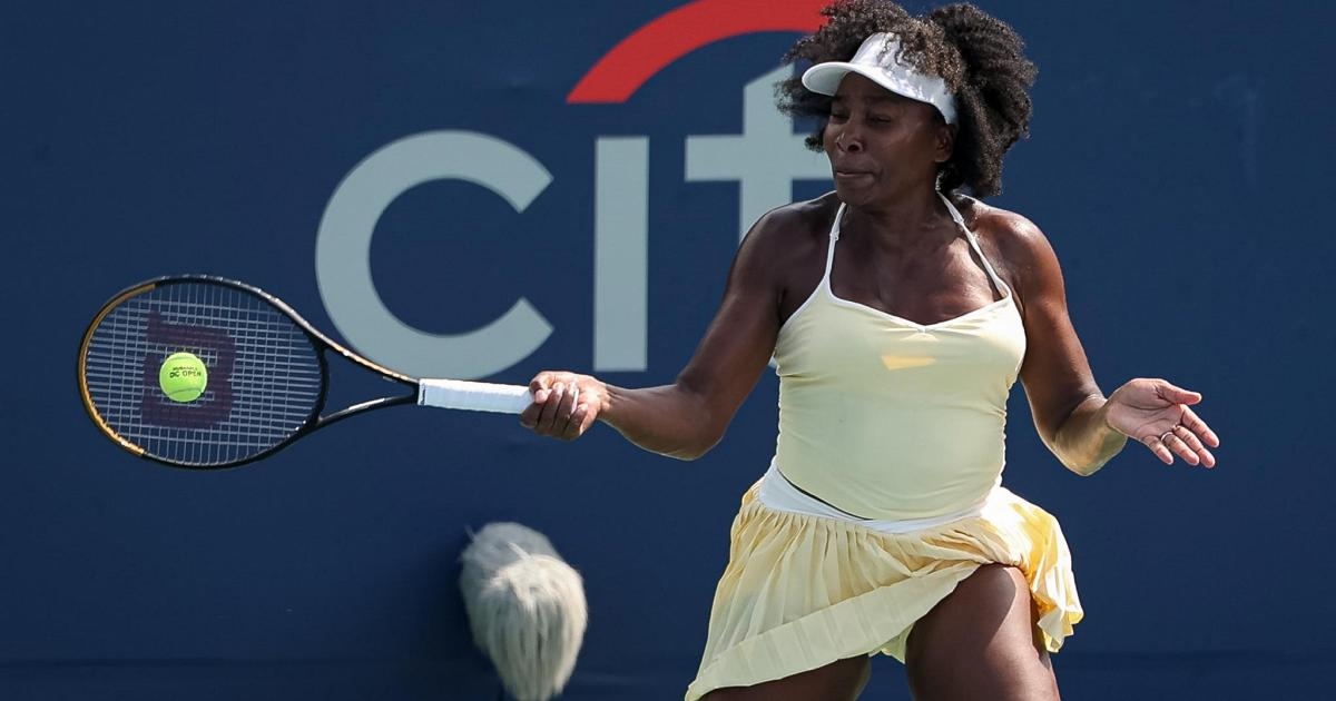 Tennis, Venus Williams torna in campo a 45 anni