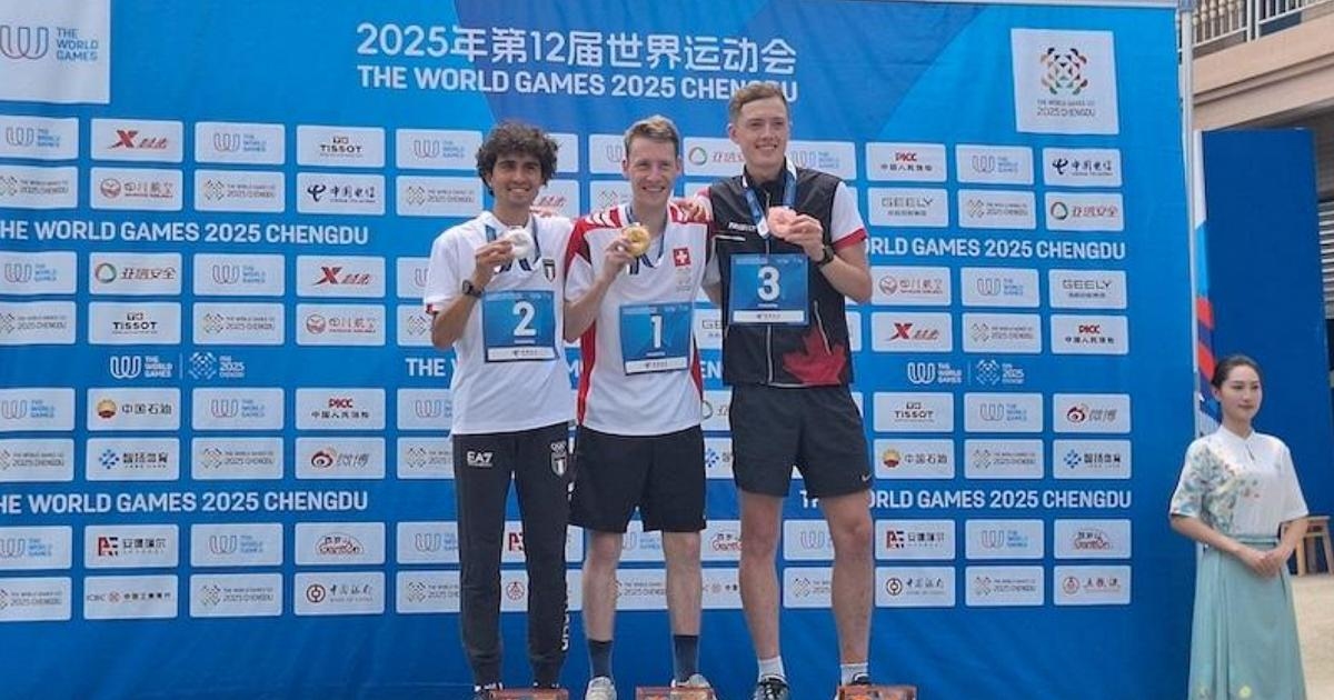 Wereldspelen, de eerste Italiaanse medaille is zilver bij oriëntatielopen