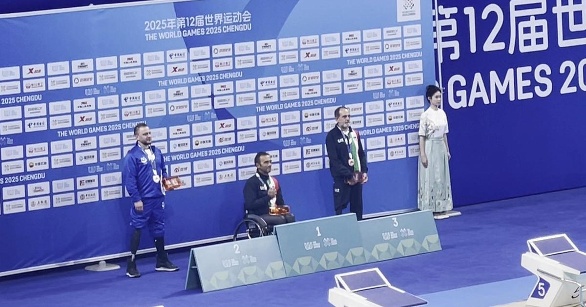 Dünya Oyunları: İtalyan Paralimpik serbest dalış efsanesi: Chengdu'da üç madalya ve Cianfoni altın madalya kazandı.