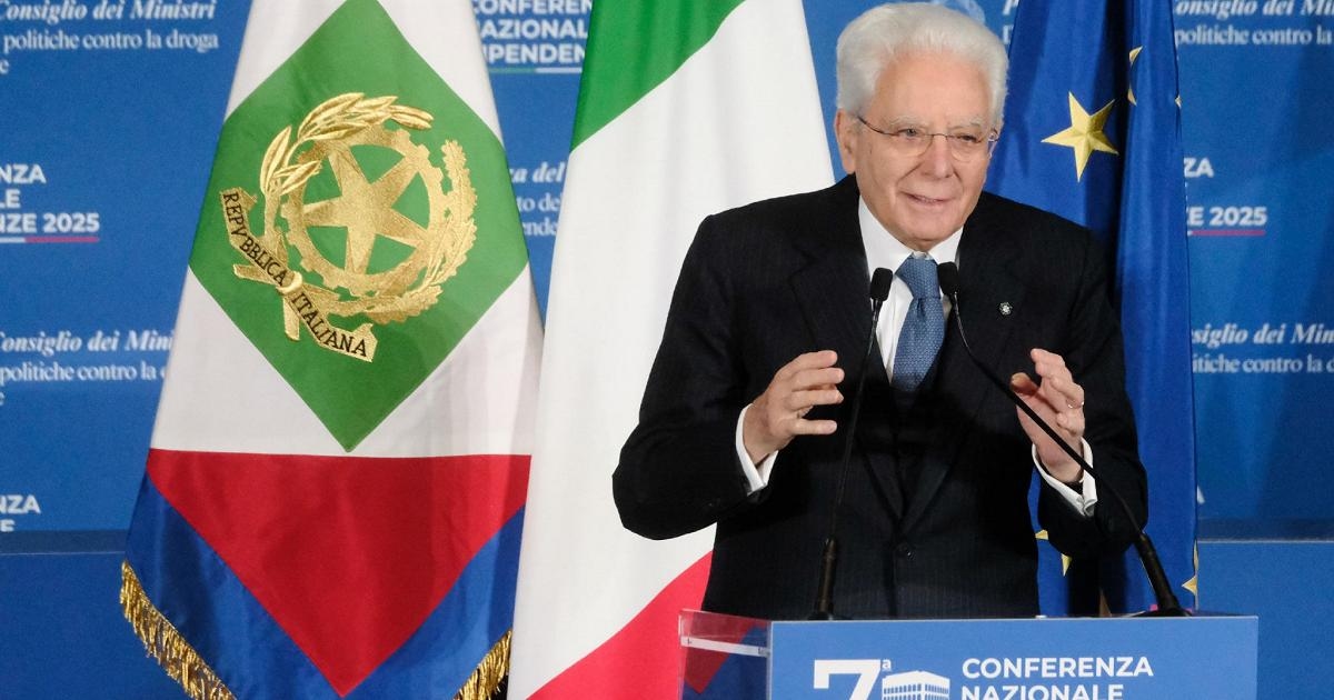Conferenza dipendenze, Mattarella "Serve impegno corale". Meloni: "Abbiamo piano anti-Fentanyl"