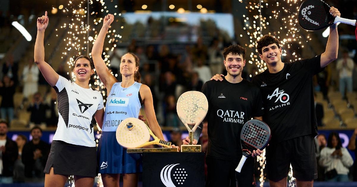 Premier Padel Paris'te, kazananlar Coello-Tapia ve Brea-Triay çiftleri oldu