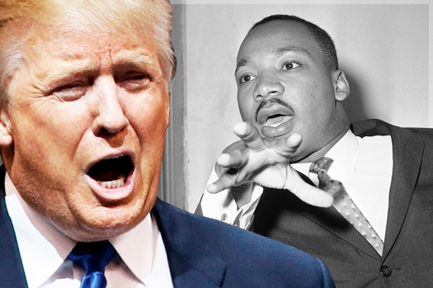 Trump Is spitting on the grave of Martin Luther King Jr.