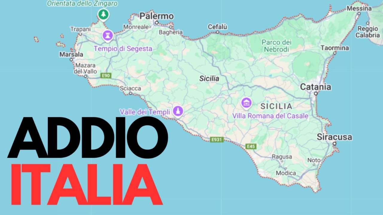 Bye bye Italy: from today we are an Independent State | Sicily has decided: it leaves the Peninsula forever