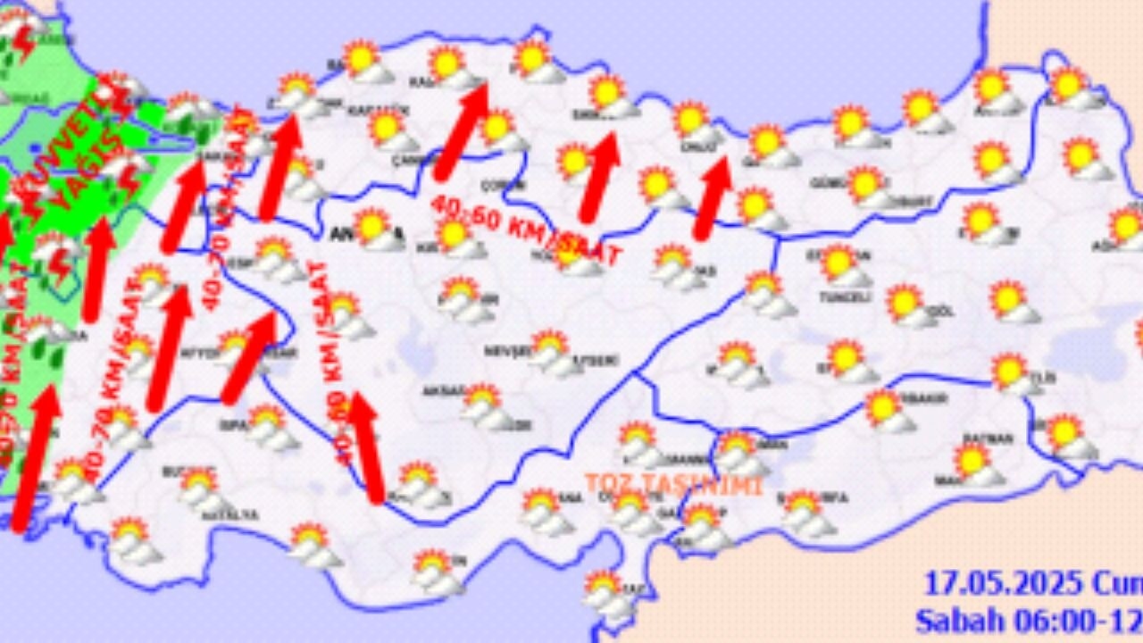Pogoda 17 maja 2025