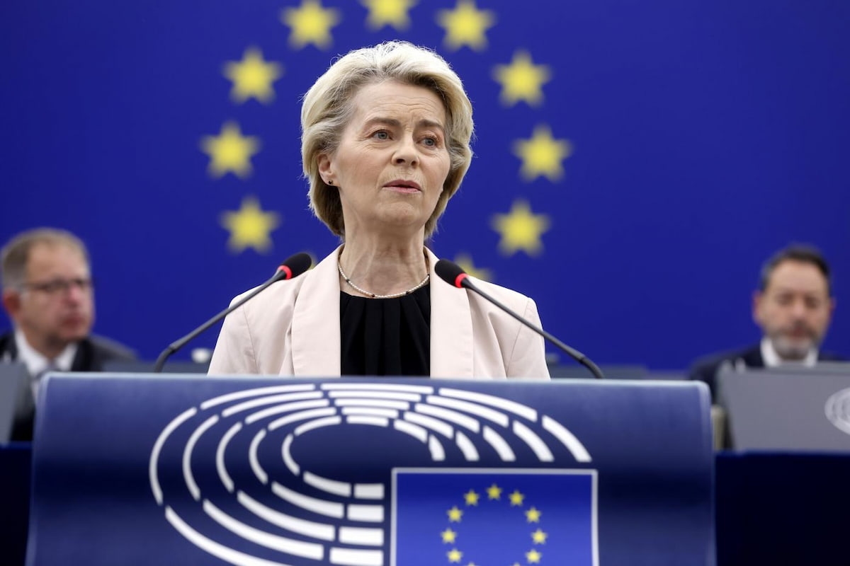 AB Parlamentosu, von der Leyen'e yönelik güvensizlik önergesini reddetti: FdI katılmıyor, Ursula'nın çoğunluğu sıkıntıda.