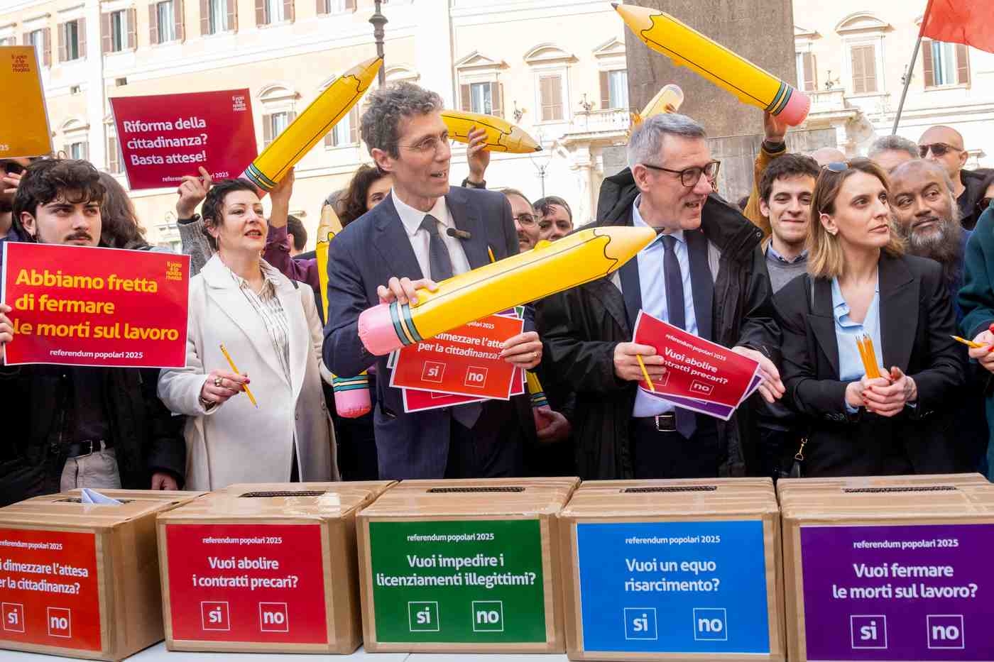 Referendum, work and citizenship: the choice is between reaction and reformism