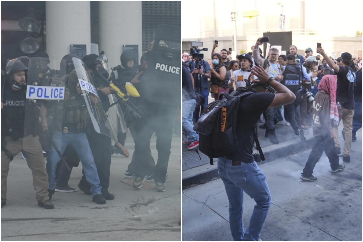 Rellen in Los Angeles, botsingen en protesten na anti-immigratie-invallen van ICE: Trump stuurt Nationale Garde