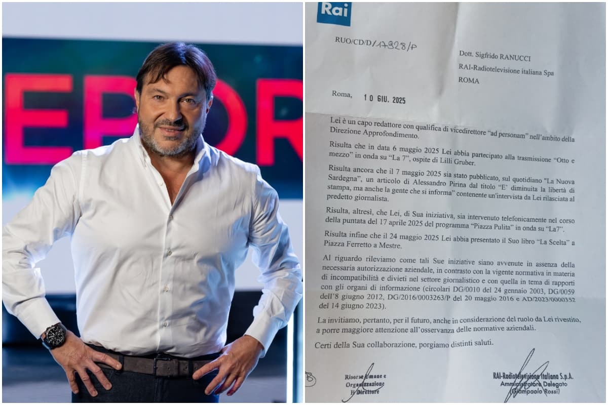 Report commette reati, ma la RAI accusa Sigfrido Ranucci di sciocchezze…