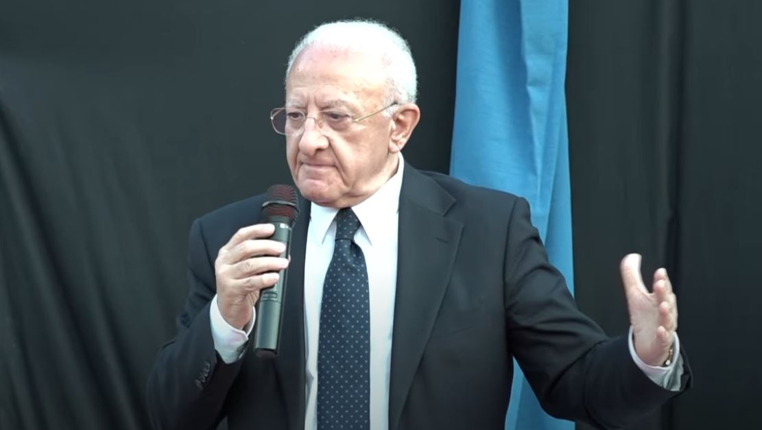 When and why De Luca became 'Sheriff': the anecdote told by the President of Campania
