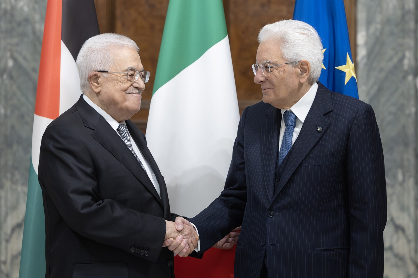 Abu Mazen to Mattarella: "Israel must recognize Palestine, crimes against our unarmed people continue."