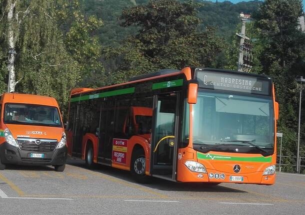 Varese - Funicular fora de serviço em Varese, ônibus Autolinee Varesine entre Prima Cappella e Piazzale Pogliaghi - - Varese News