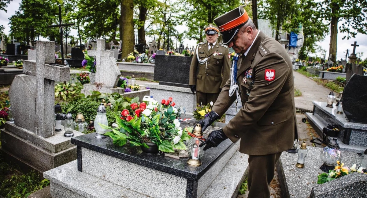 Żurawiccy czołgiści pamiętają o swoim patronie [ZDJĘCIA]