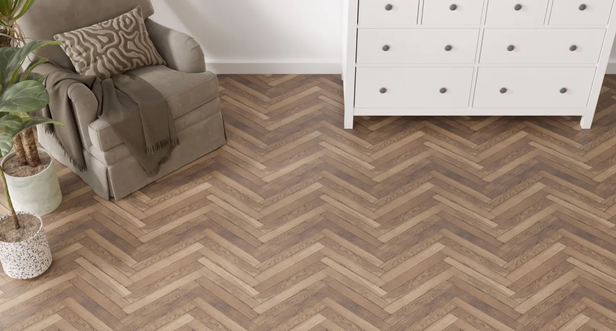Como criar um interior moderno e resistente aos desafios do dia a dia? Três ideias para um piso como o de um catálogo
