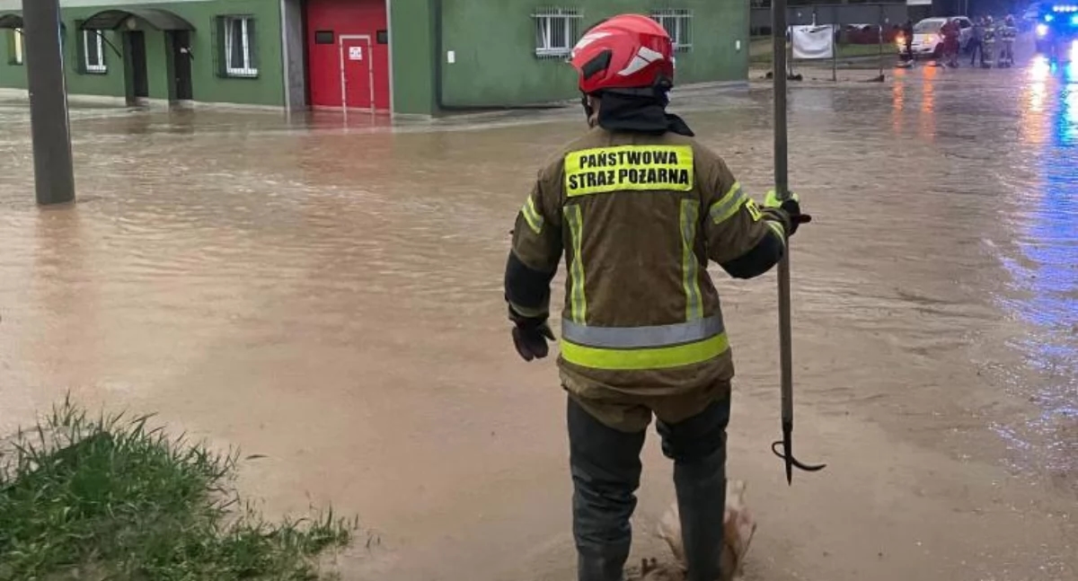 Pawłosiów'daki tutma rezervuarının onarımı için sübvansiyon