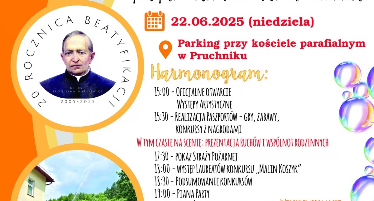 Family picnic in Pruchnik