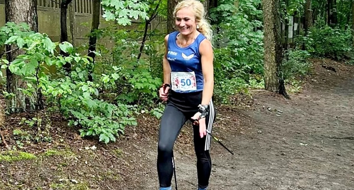 Małgorzata Kubiszyn es la subcampeona polaca