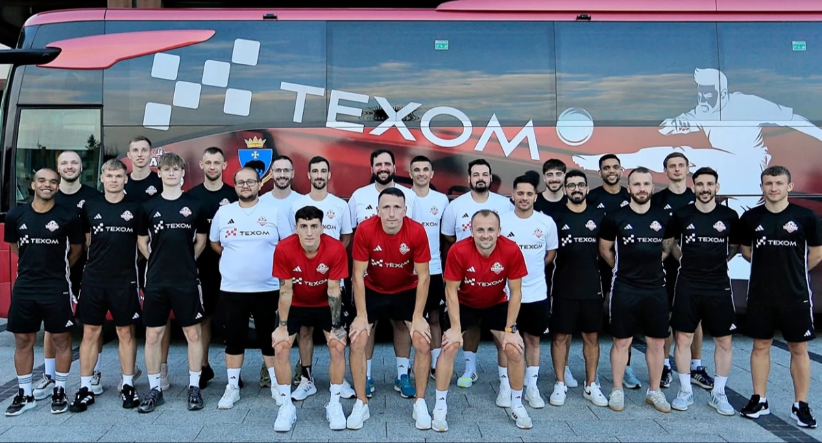 De eerste vriendschappelijke wedstrijd van Texom Eurobus Przemyśl