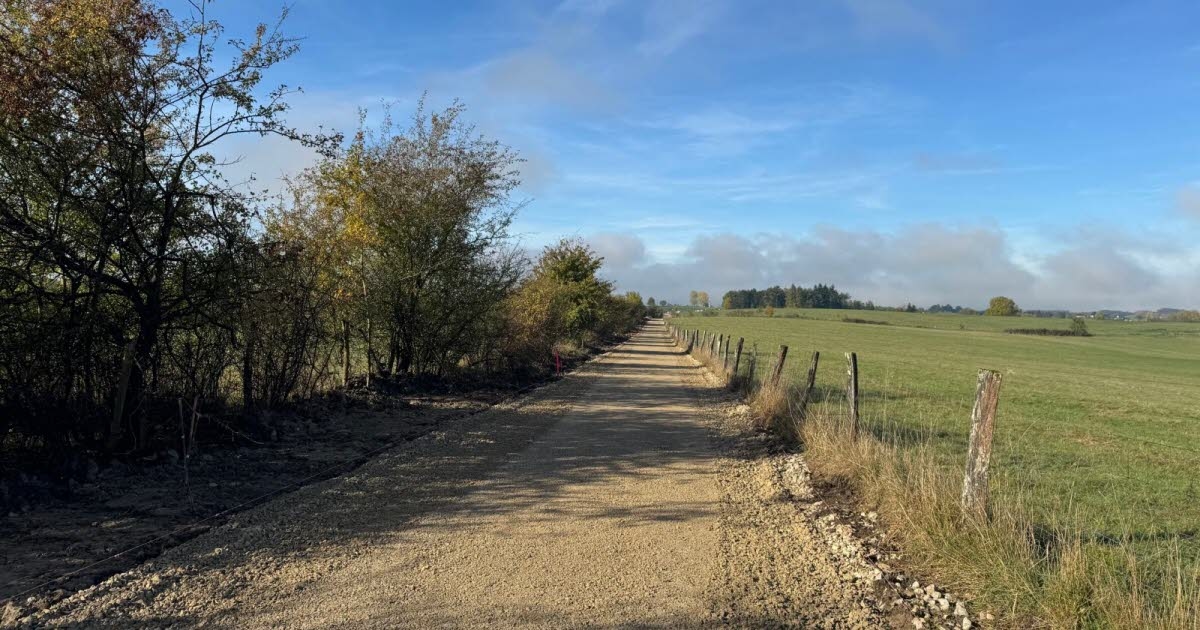 Siltzheim. A new cycle path that connects the town to the tourist route between Hambach and Neufgrange.