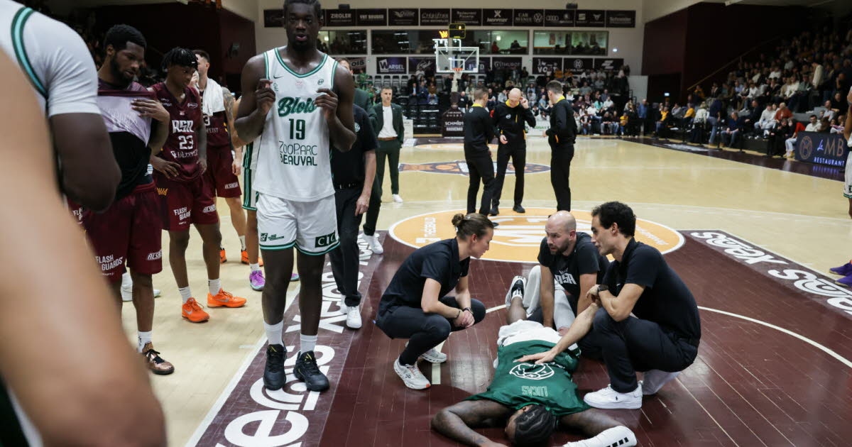 Baloncesto – Elite 2. Lesión grave, partido suspendido, derrota… Una noche de pesadilla en Gries.