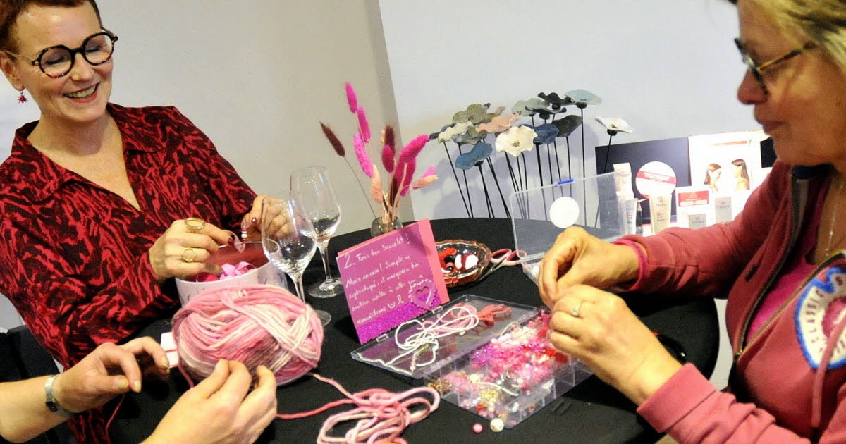 Colmar: A series of workshops on the theme of well-being for Pink October