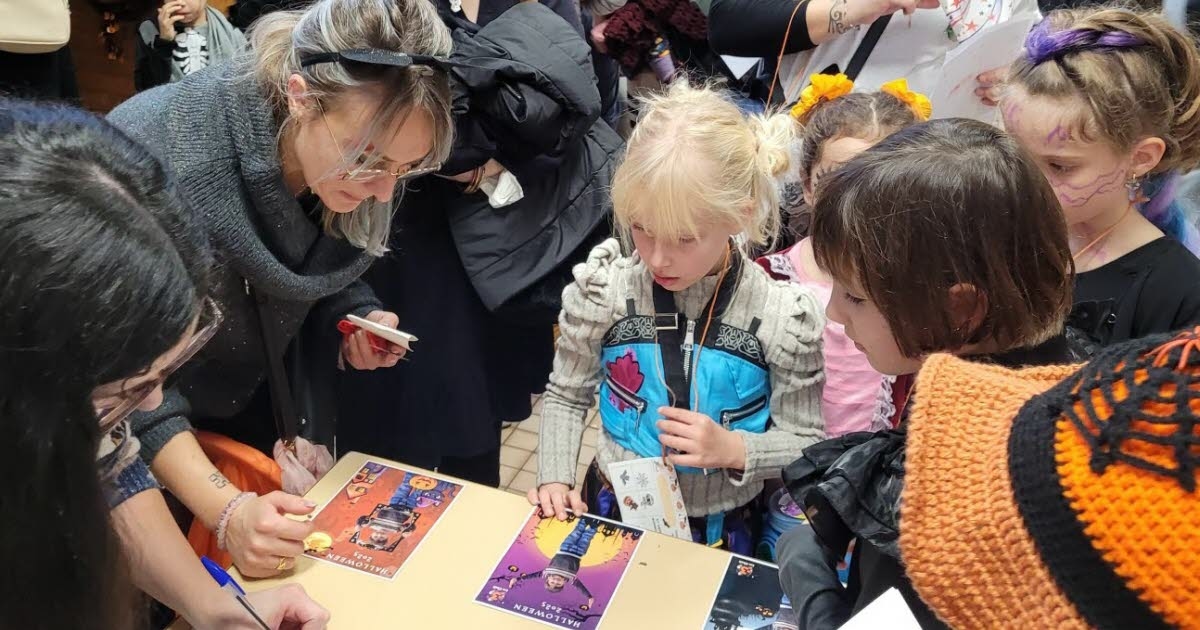 Chaligny. Alrededor de cien niños en la cueva de Halloween de los 3 Chali'