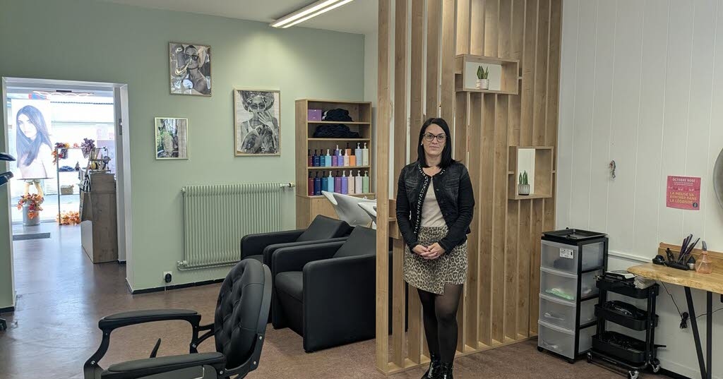 Дён-сюр-Мёз. Открылся новый парикмахерский салон.