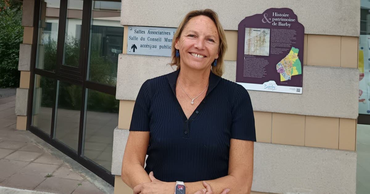 Barby. Pascale Devys is the "conductor" of the town hall