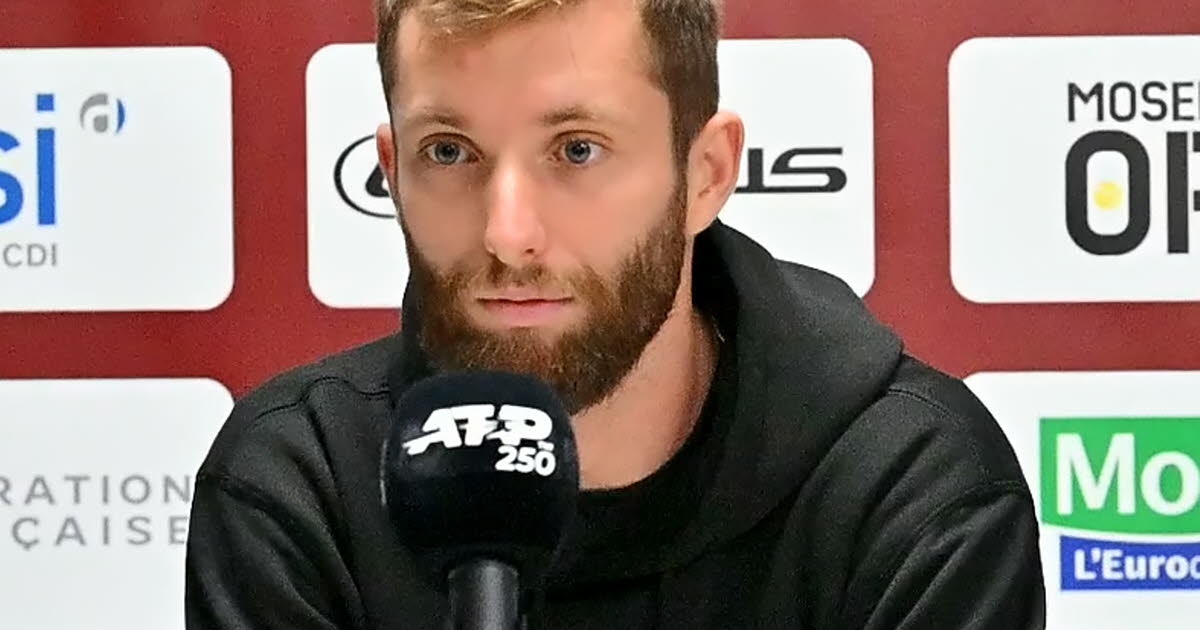 Tenis. Abierto de Mosela: Corentin Moutet, un jugador atípico y aspirante al título.