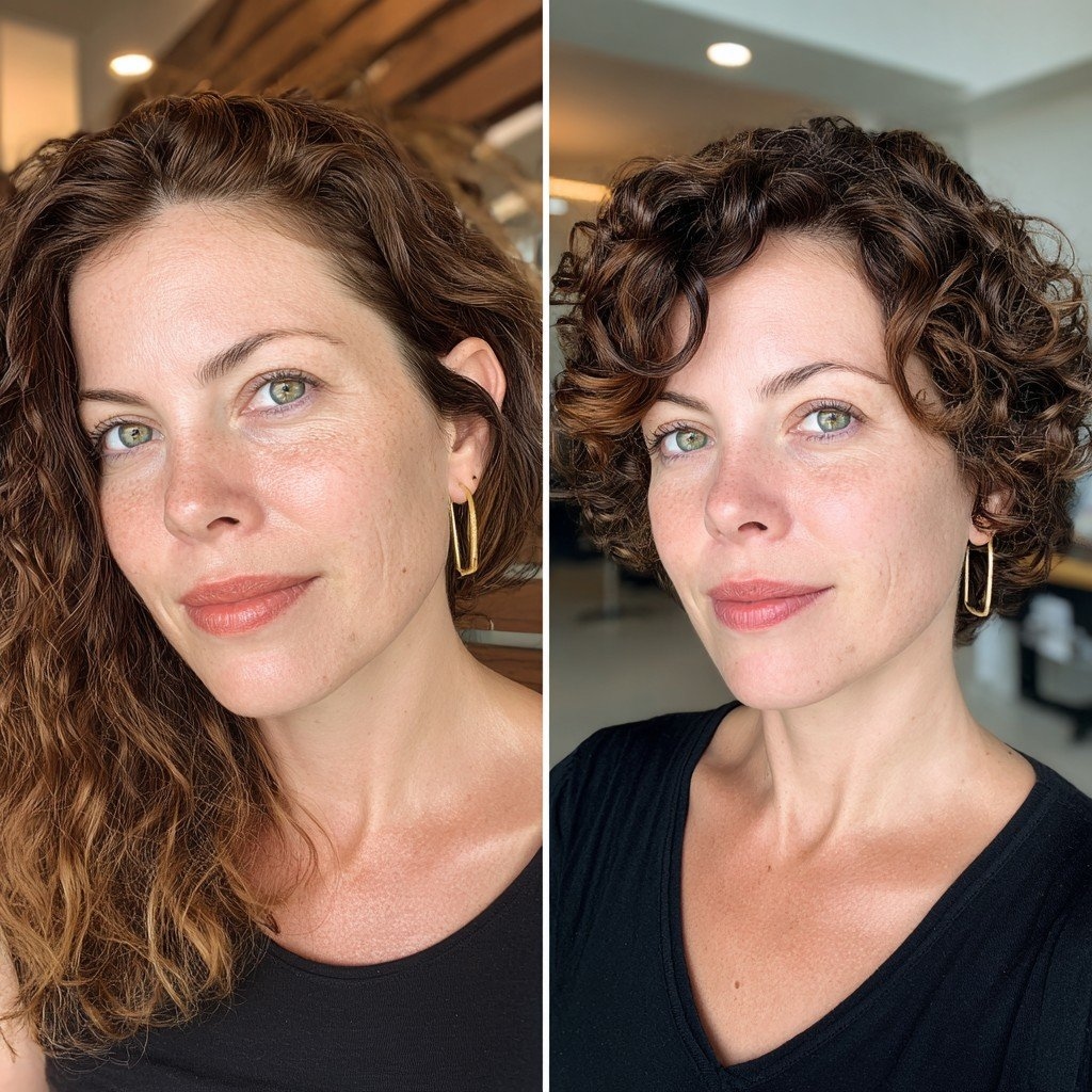 15 acconciature carine per capelli corti e ricci che definiscono i tuoi ricci