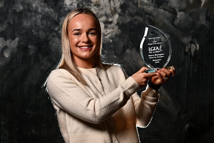Maeve Monaghan is the LGFA Player of the Month for September