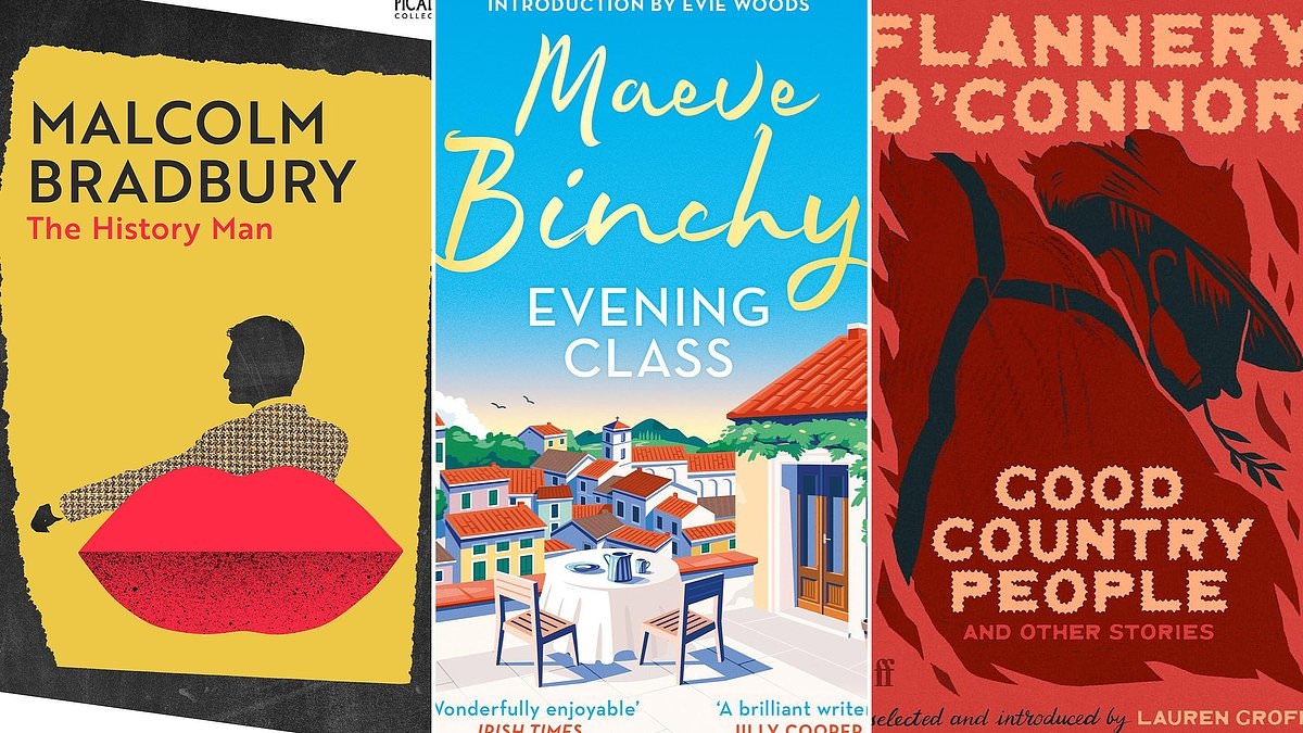 Ritorno a scuola con i migliori Retros in circolazione: The History Man di Malcolm Bradbury, Evening Class di Maeve Binchy, Good Country People