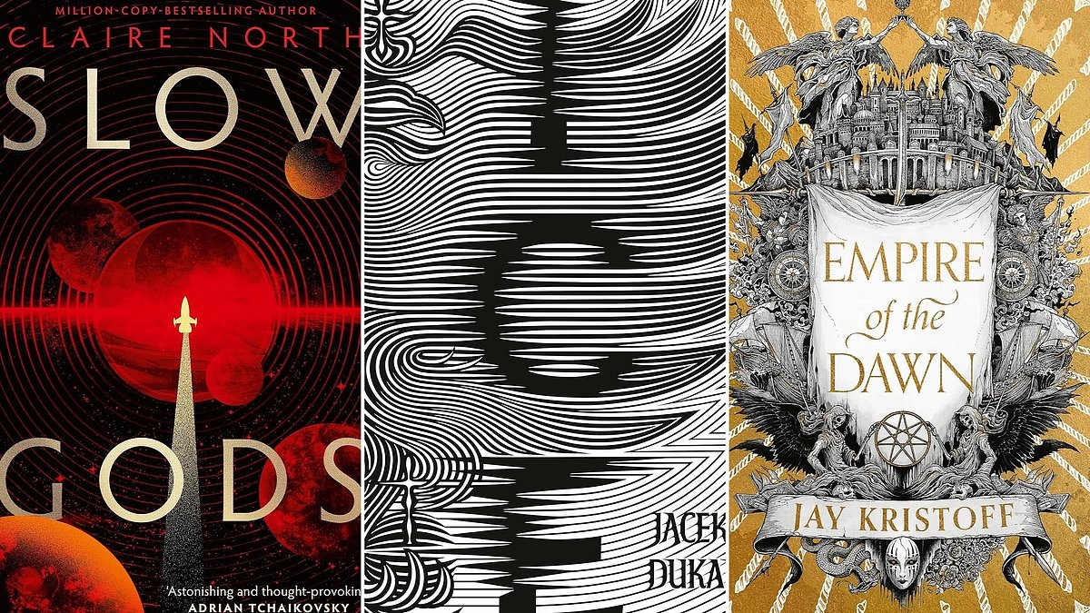 De la science-fiction vraiment excellente : Empire of the Dawn de Jay Kristoff, Ice de Jacek Dukaj, Slow Gods de Claire North