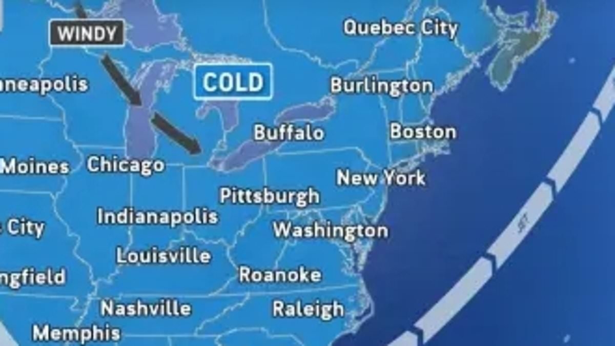 Mais de 100 milhões de americanos estão sob alerta meteorológico, com uma onda de frio que fez as temperaturas despencarem até 30 graus.