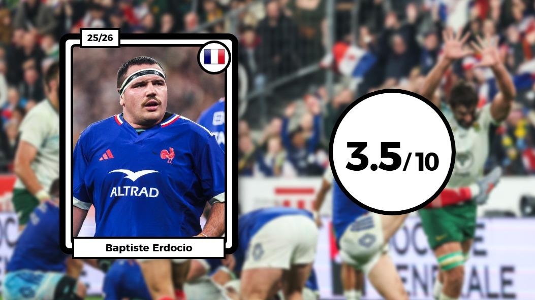 Les notes des Bleus après l’Afrique du Sud : Penaud dans l’histoire, des piliers et des centres en souffrance