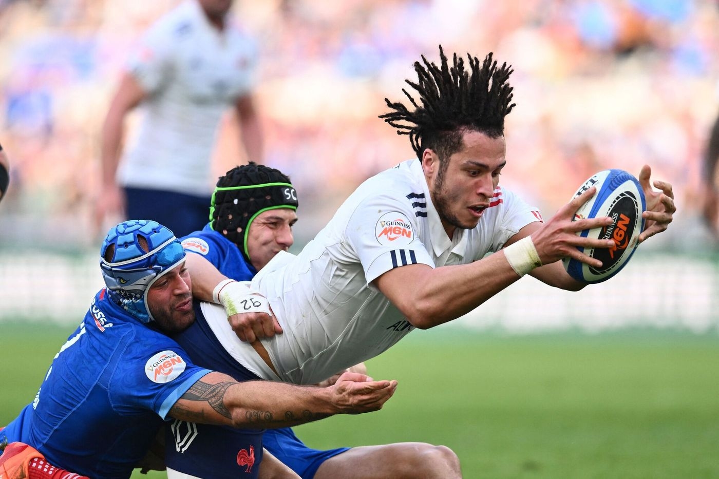 Ragbi: Güney Afrika'ya karşı, müthiş centilmen Mickaël Guillard