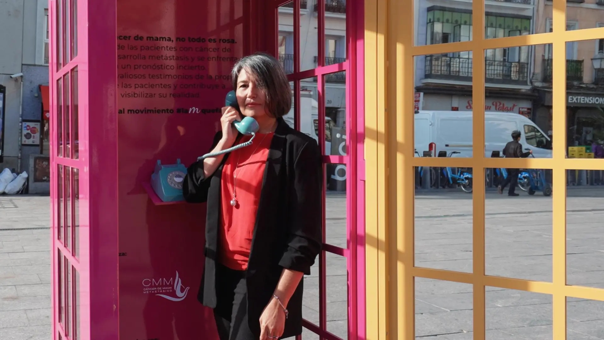 Leyre Contreras, a breast cancer patient: "A patient with metastasis lives with the treatment, the side effects, and the fear of dying."