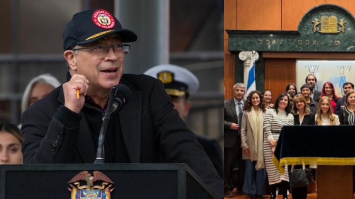 De Joodse gemeenschap in Colombia roept Gustavo Petro op om "de diplomatieke betrekkingen met Israël te herstellen."