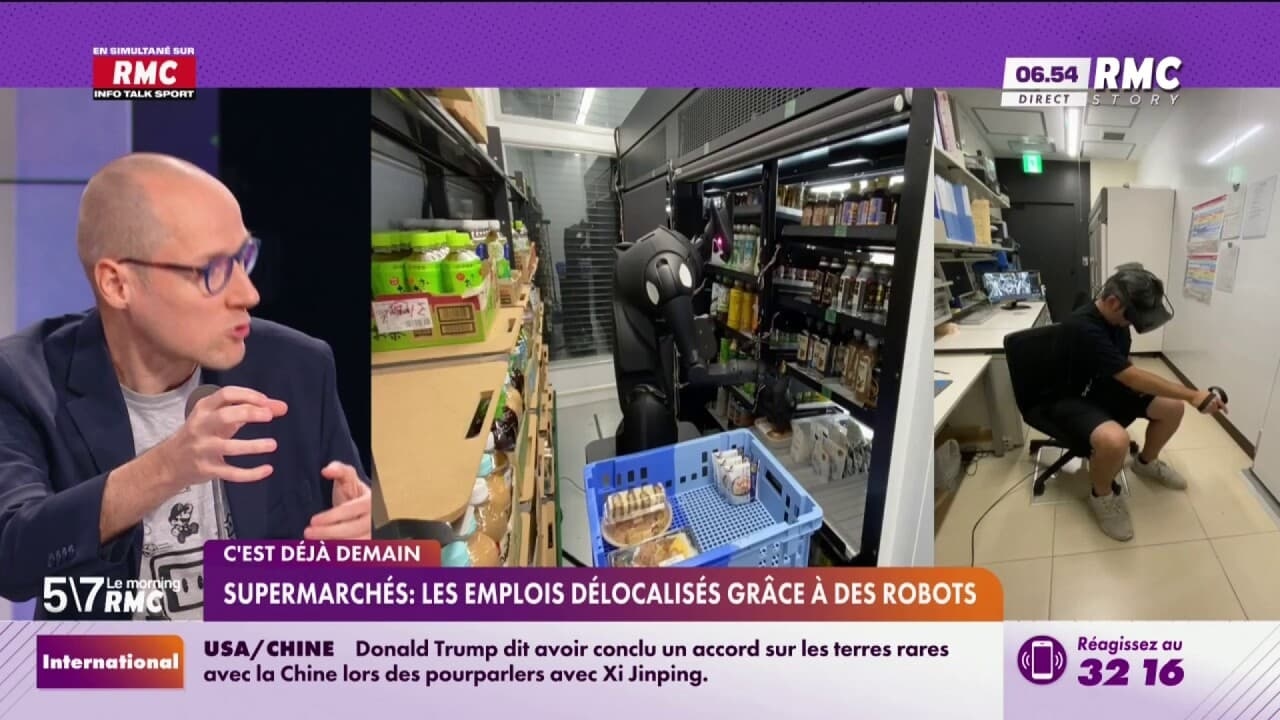 To już jutro – Supermarkety: Zdalnie sterowane roboty zastępują pracowników w Japonii