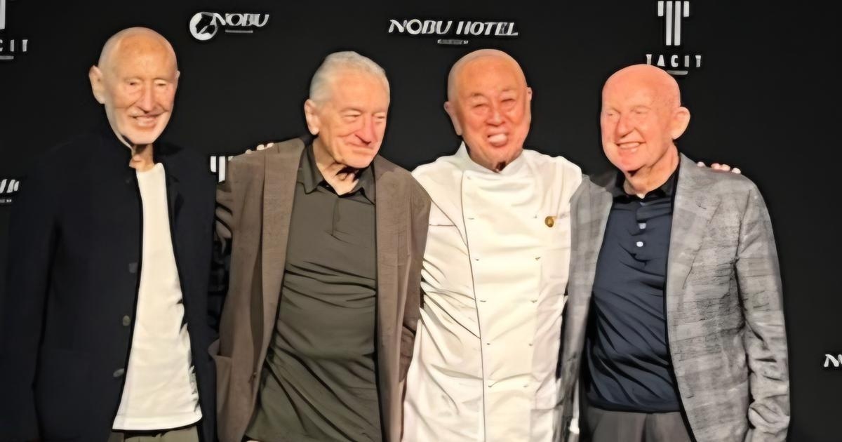 Robert De Niro in Warschau. Nobu viert jubileum en overweegt verdere investeringen in Polen.
