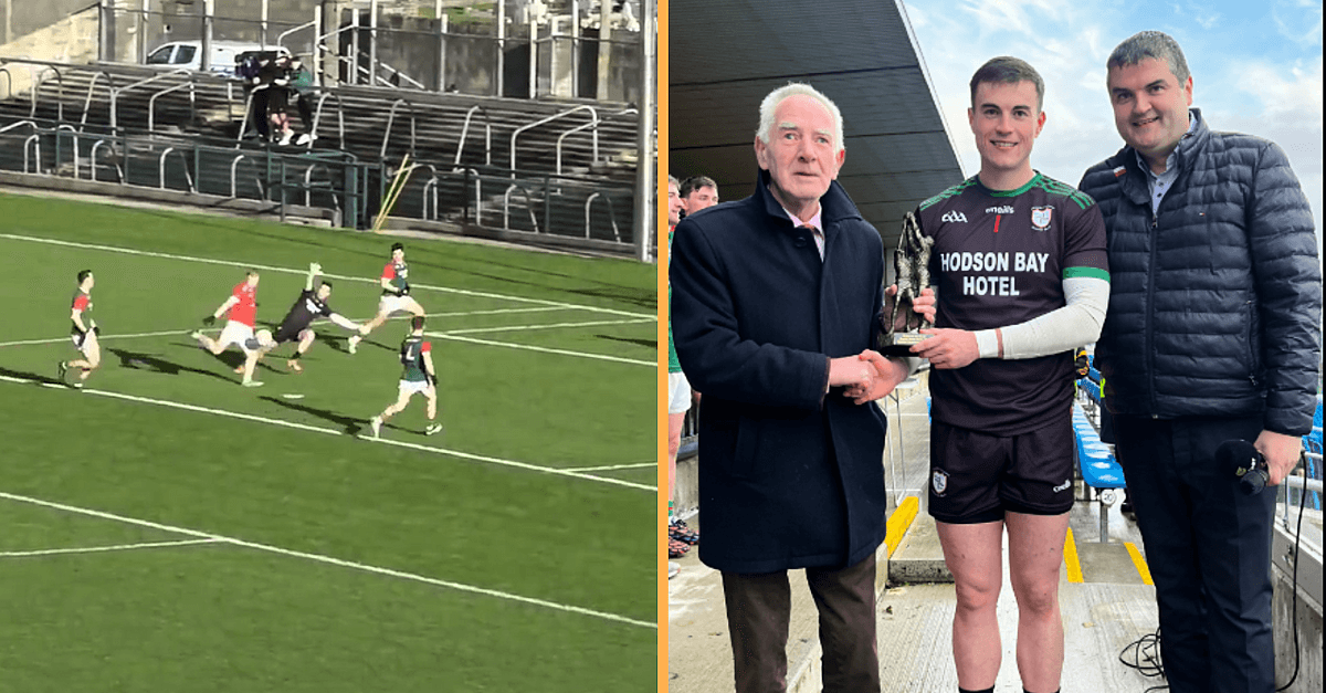 Le gardien de but de Roscommon élu homme du match en finale du comté après un transfert très médiatisé