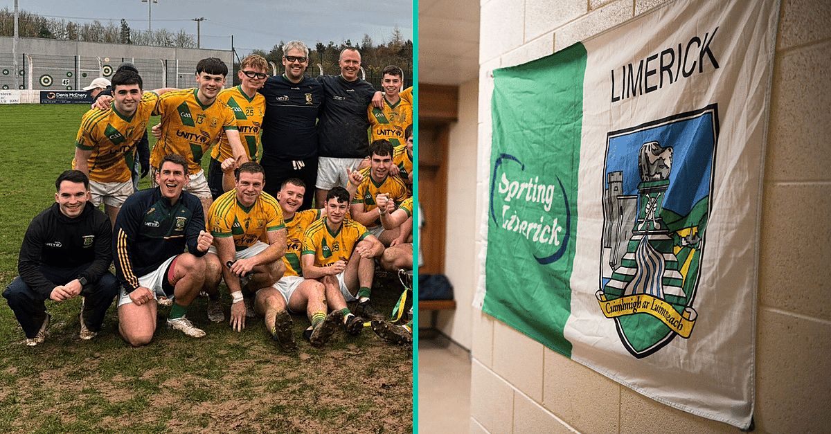 Dos exestrellas del rugby irlandés ayudan al club Limerick GAA a conseguir el título del campeonato juvenil