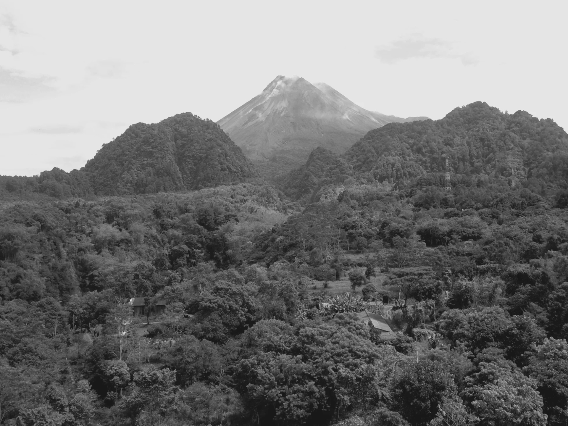 The Mountain of Fire suddenly awoke. A shocking sight.