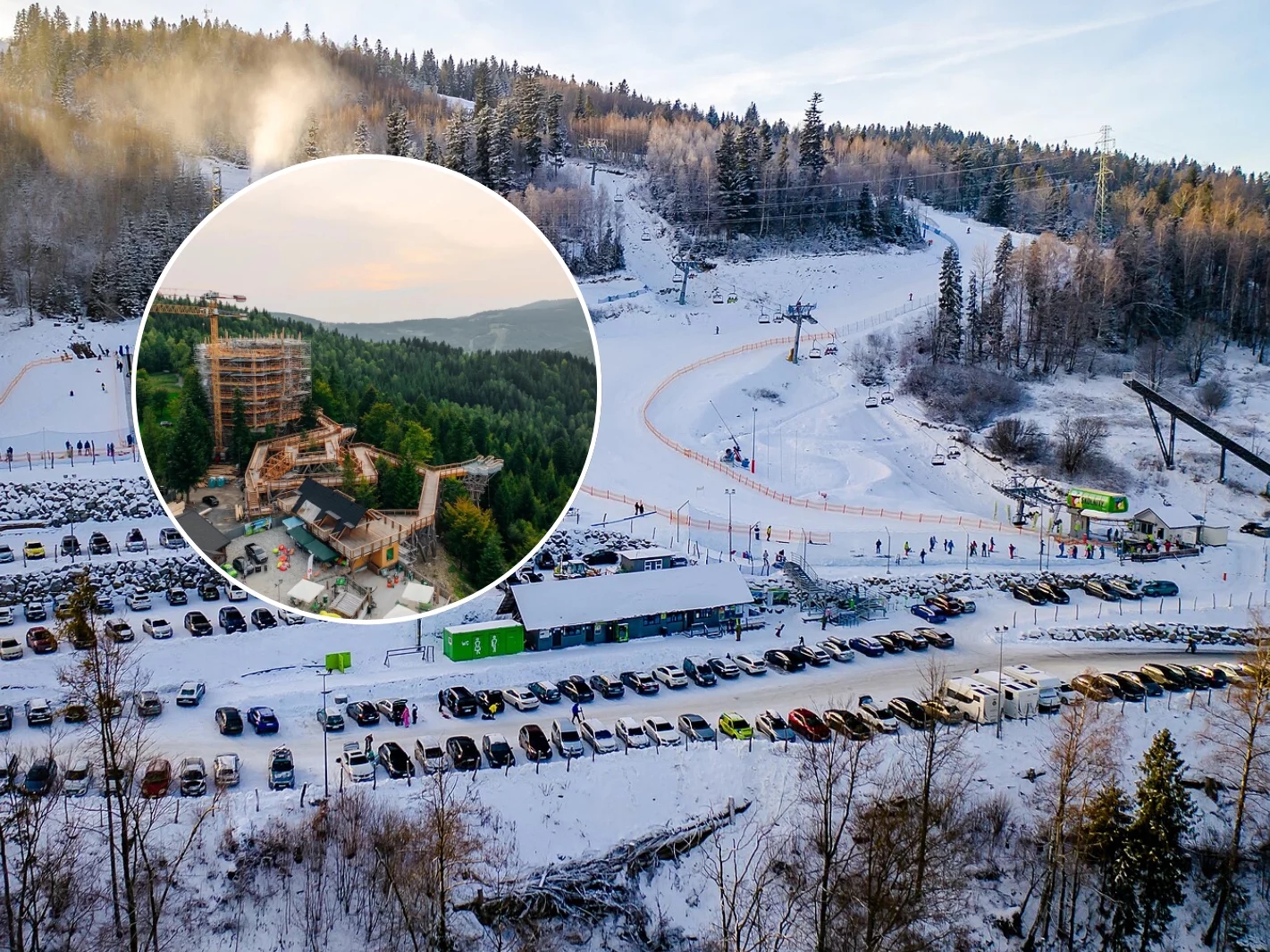 Een nieuwe attractie in de "Parel van de Beskiden". Zoiets heeft deze plek nog nooit eerder gezien.