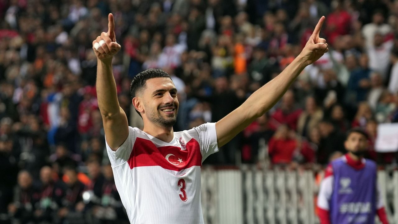 Merih Demiral scores 2 goals in the Georgia match