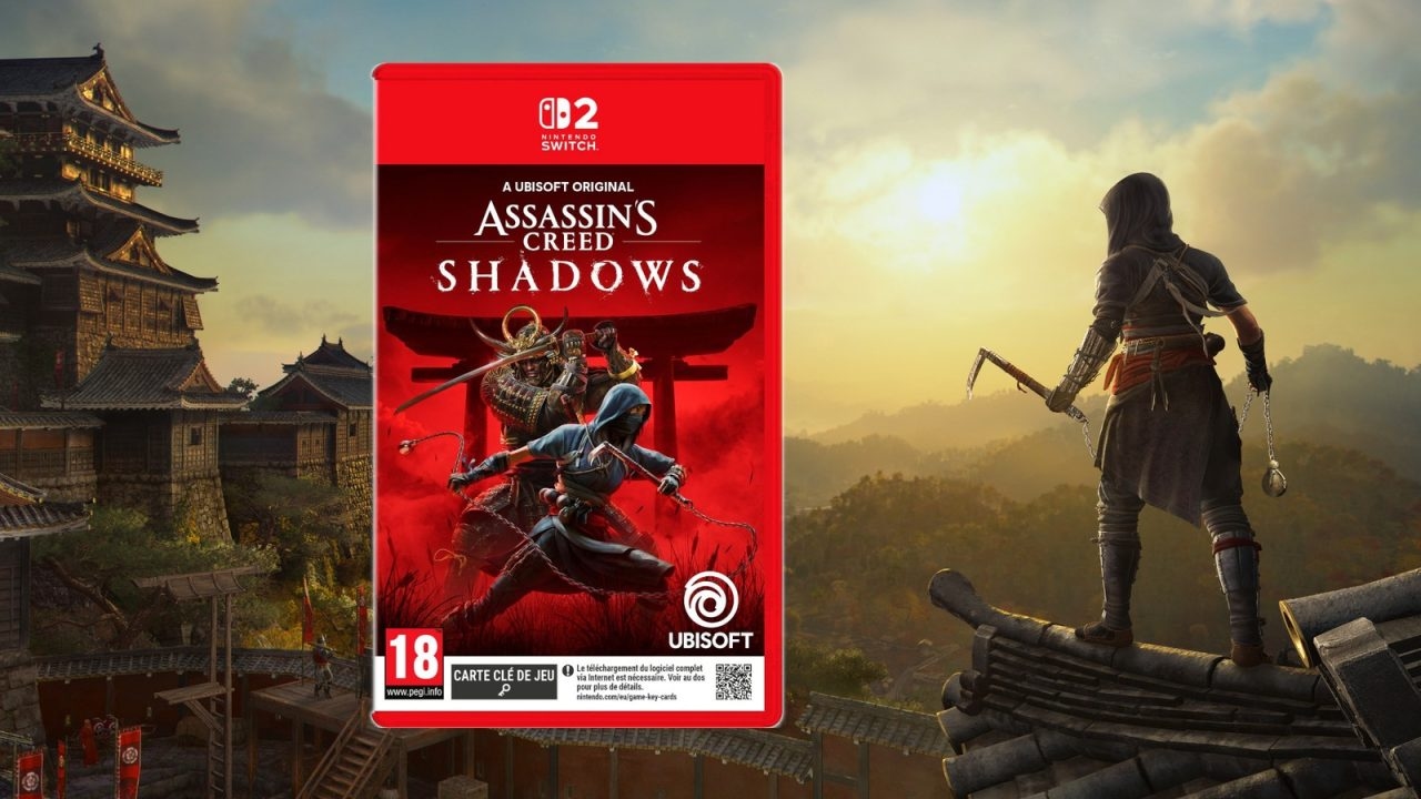 Assassin's Creed Shadows potrebbe arrivare su Switch 2 nel controverso formato Game Key.