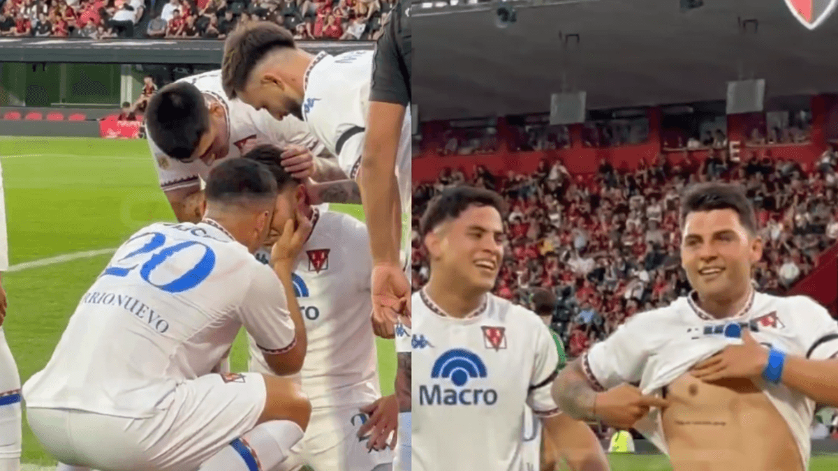Die beste Hommage an Miguel Ángel Russo: ein Tor seines Sohnes Nacho und Aufregung bei Newell's - Tigre