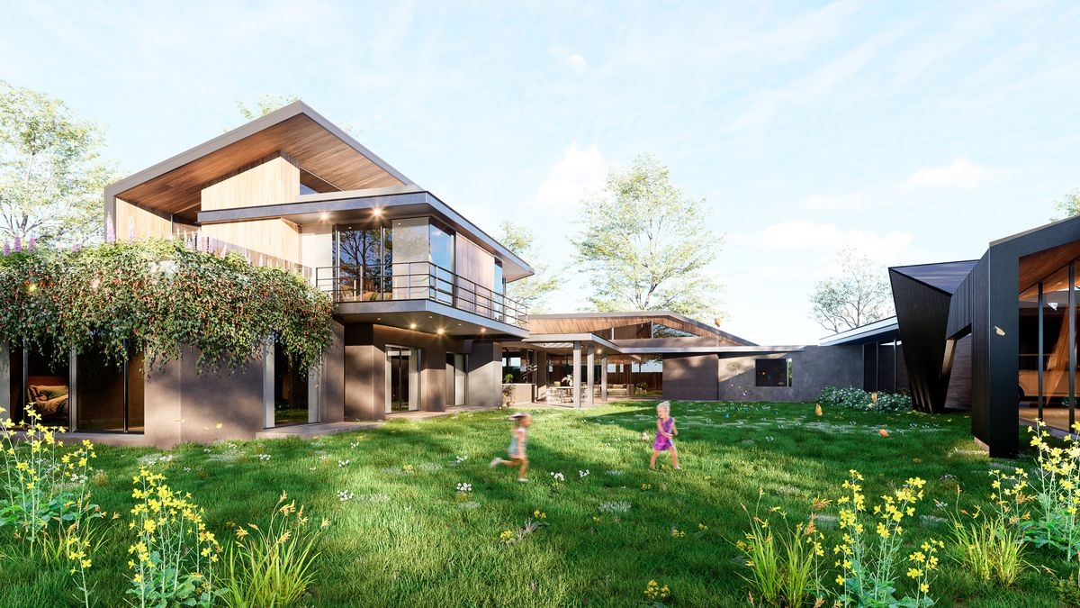 NDS-Haus: Dies ist Architektur in Mendoza, die sich mit der Landschaft auseinandersetzt.